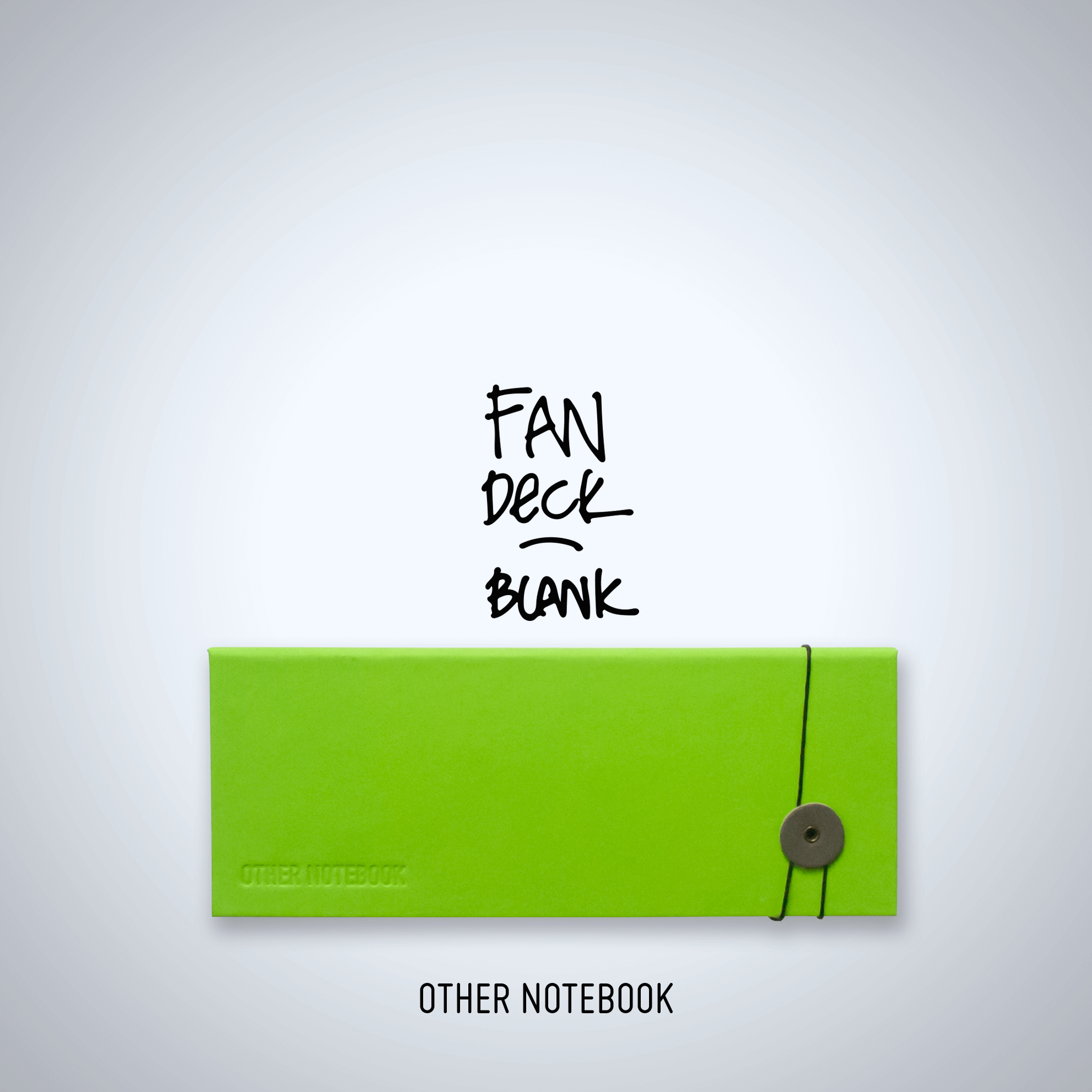 Fan Deck- Blank - Green