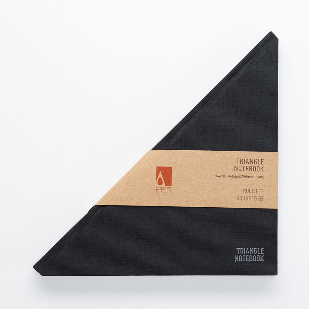 Triangle Notebook - Black