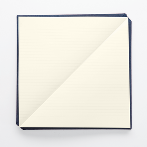 Triangle Notebook - Navy Blue