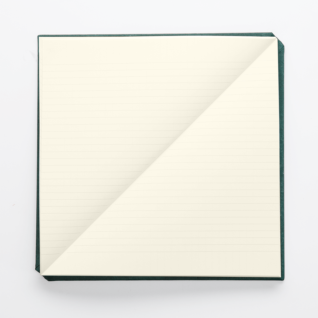 Triangle Notebook - Dark Green