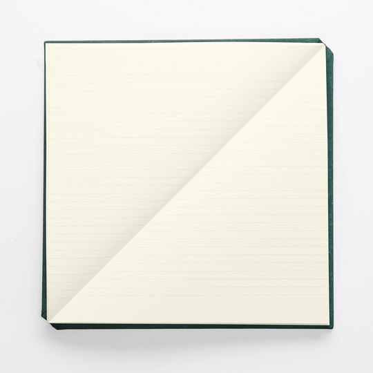 Triangle Notebook - Dark Green