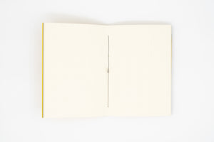 Double Sided Notebook - S Type - Warm Yellow § Light Gray