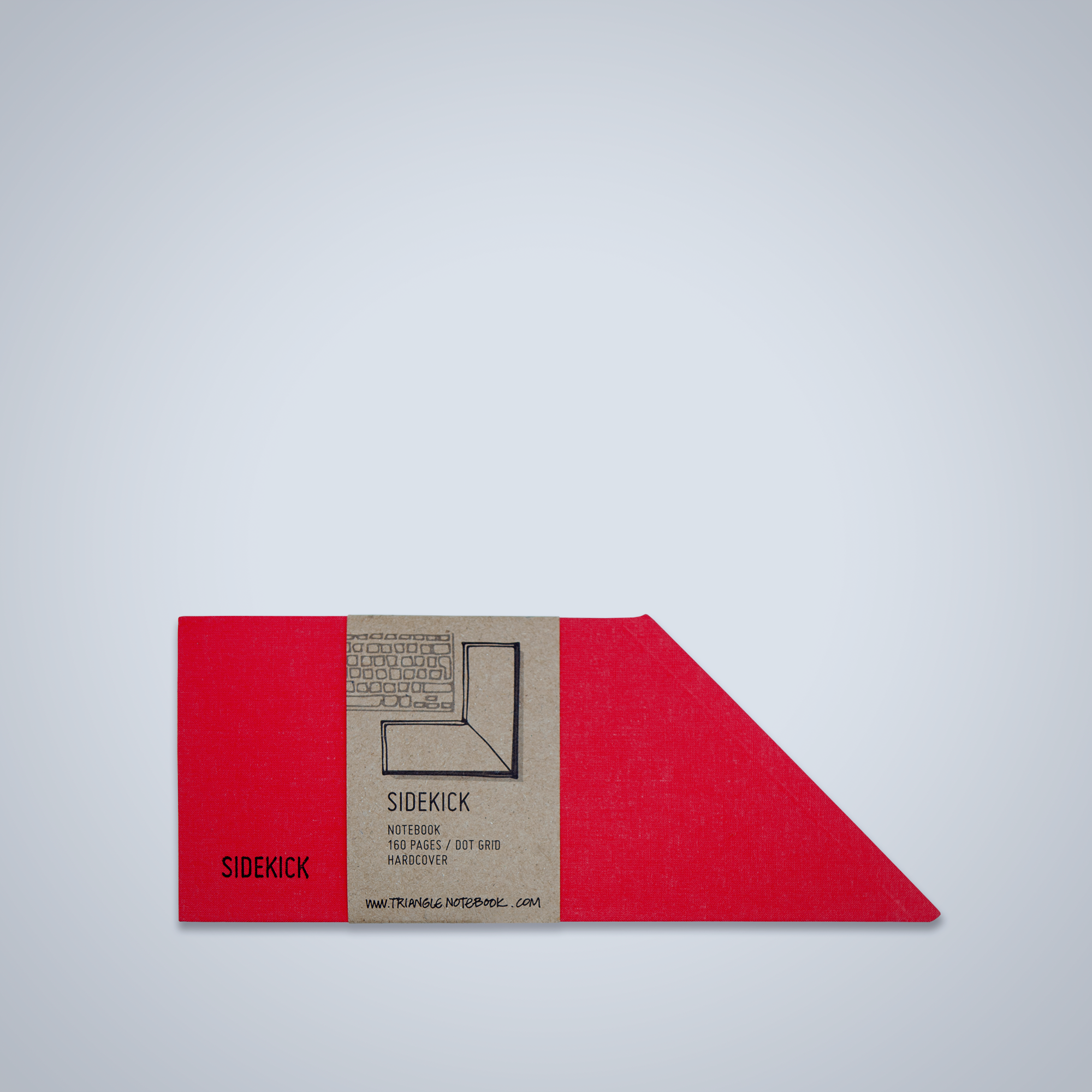 Sidekick Notebook - Red